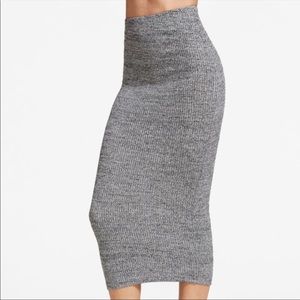 SHEIN grey sexy pencil skirt NWOT Size Small S gray skirt